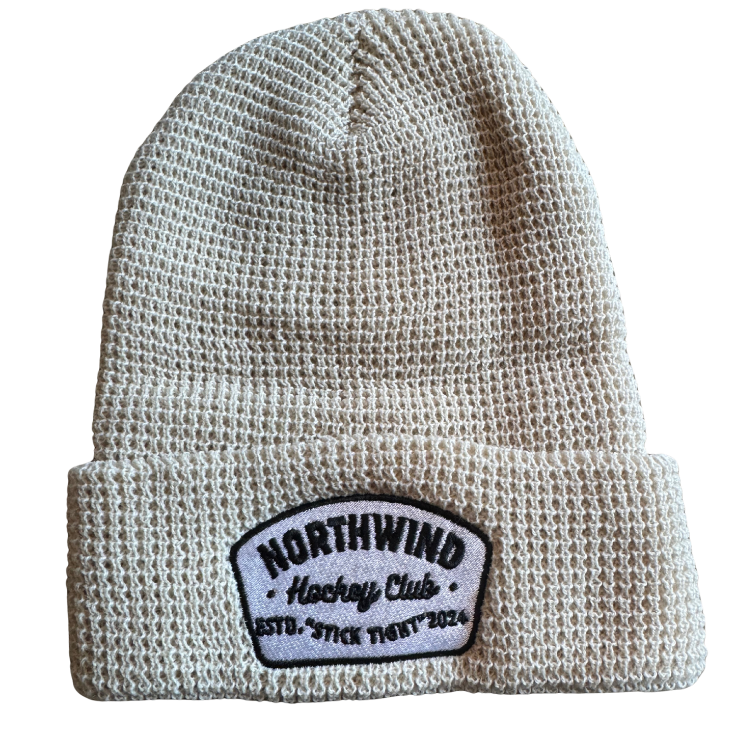 "Stick Tight" Waffle Cuffed Beanie