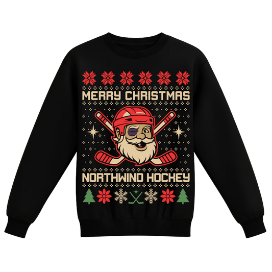 "Scrappy Santa" Sweater
