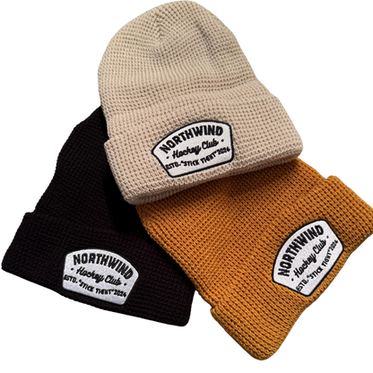"Stick Tight" Waffle Cuffed Beanie