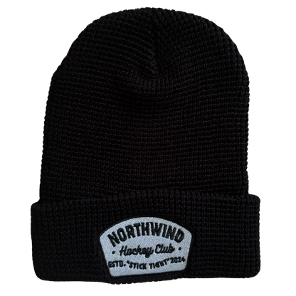 "Stick Tight" Waffle Cuffed Beanie