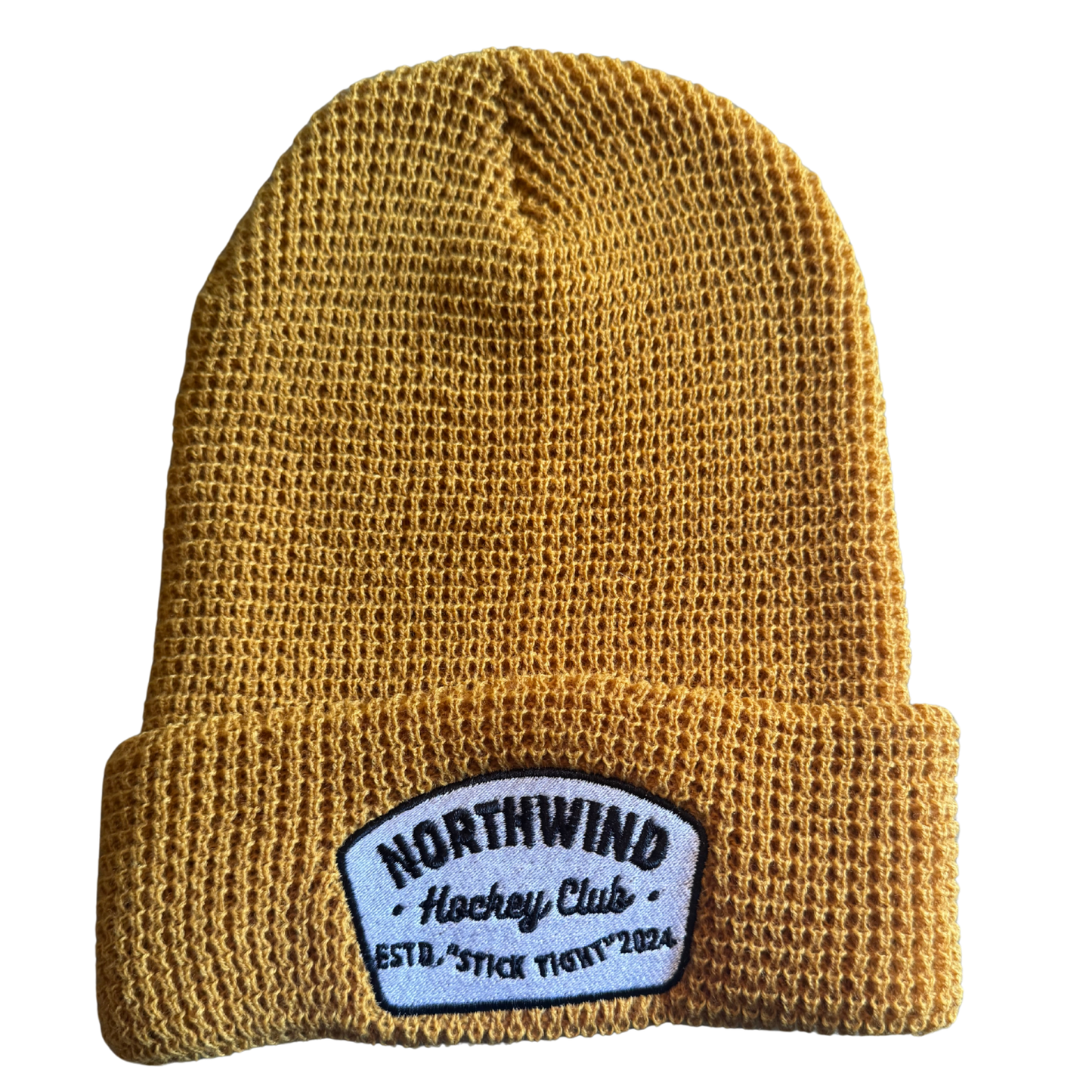 "Stick Tight" Waffle Cuffed Beanie