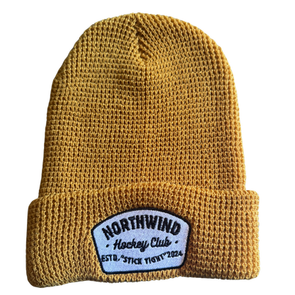 "Stick Tight" Waffle Cuffed Beanie